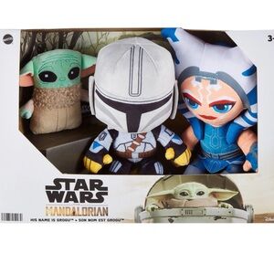Star Wars: The Mandalorian 3-Pack Plush Set